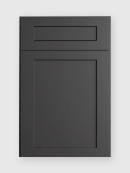 Shaker Space Grey cabinet door sample