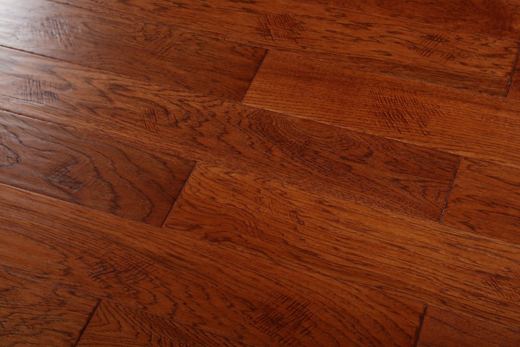 Hickory American flooring sample, Hickory collection