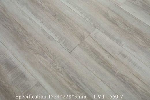 LVT 1550-7 flooring sample, Luxury Vinyl Tile collection