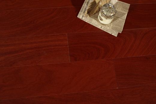 Sapele Mahogany flooring sample, Sapele collection
