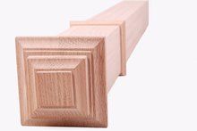 Fluted square post