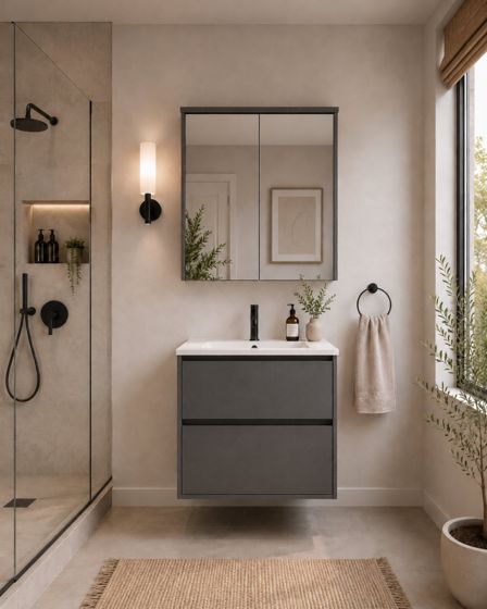 Hanging HB 24" bathroom vanity